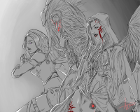request__akroma_and_kaalia_by_sonellion