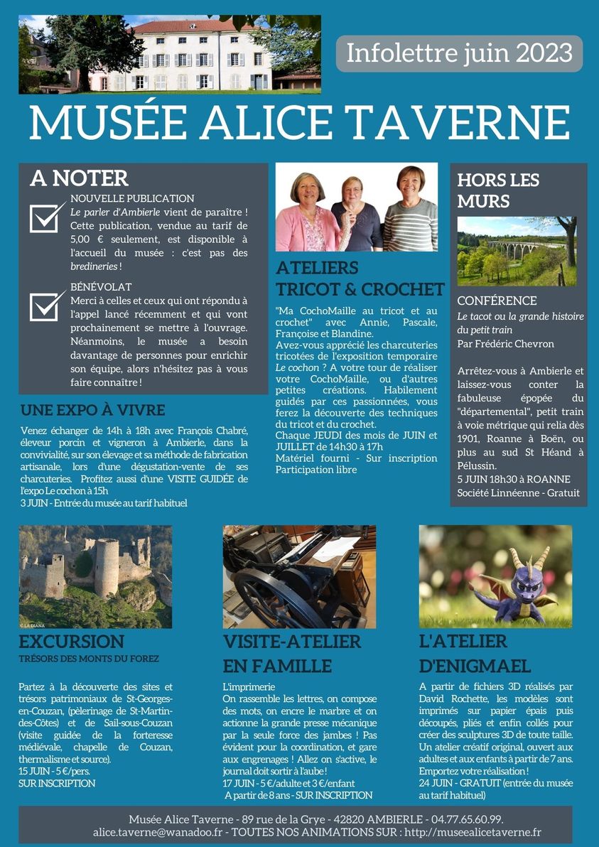 Musée Alice TAVERNE - juin 2023